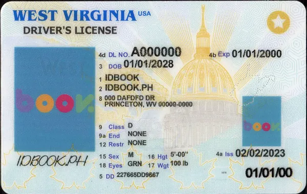 Buy West Virginia-new fake ID front view online